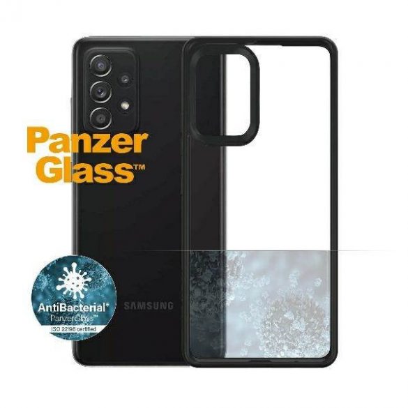 PanzerGlass ClearCase Samsung A72 A725 carcasa neagra/neagra