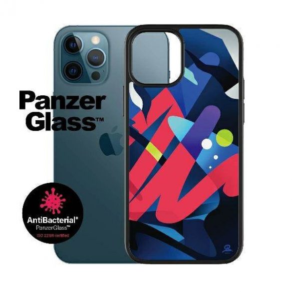 PanzerGlass ClearCase iPhone 12 Pro Max 6,7" Mikael B Limited Artist Edition Husă antibacteriană