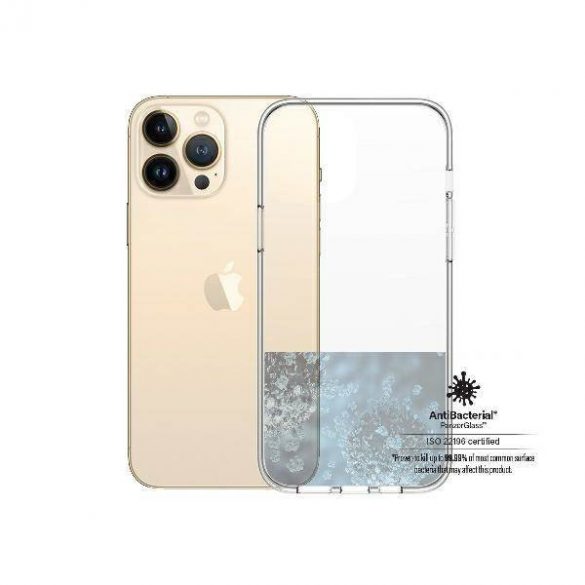 PanzerGlass ClearCase iPhone 13 Pro Max 6,7" Husă antibacteriană de calitate militară transparentă 0314