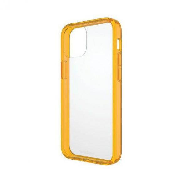 Husă PanzerGlass ClearCase iPhone 13 Mini 5,4" antibacteriană militară Tangerine 0328