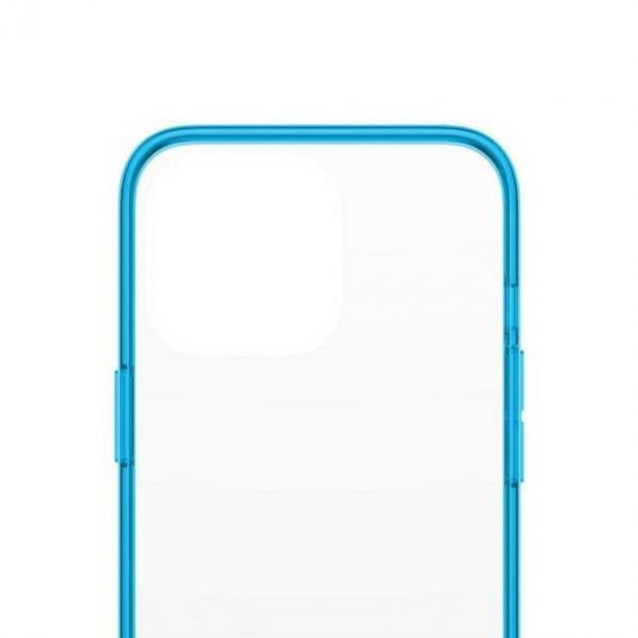 Husă PanzerGlass ClearCase iPhone 13 Pro 6.1" antibacteriană Bondi Blue 0336 de calitate militară