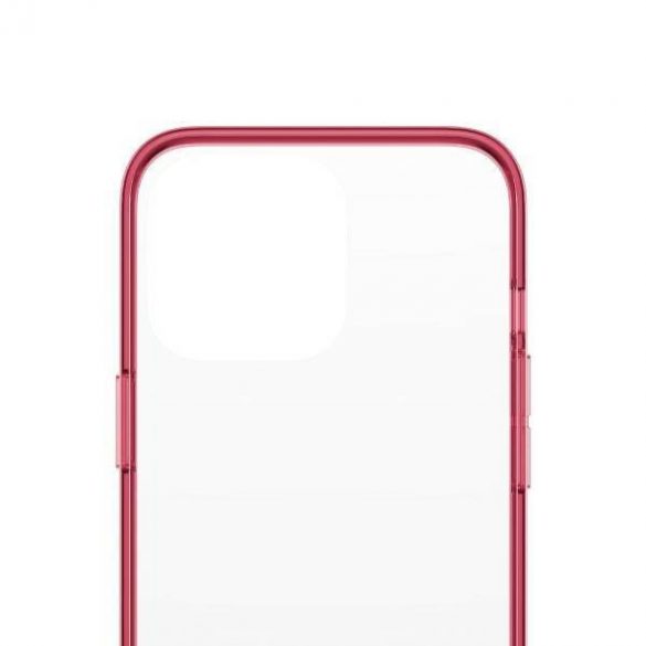 Husă PanzerGlass ClearCase iPhone 13 Pro 6,1" antibacterian Strawberry 0340 de calitate militară