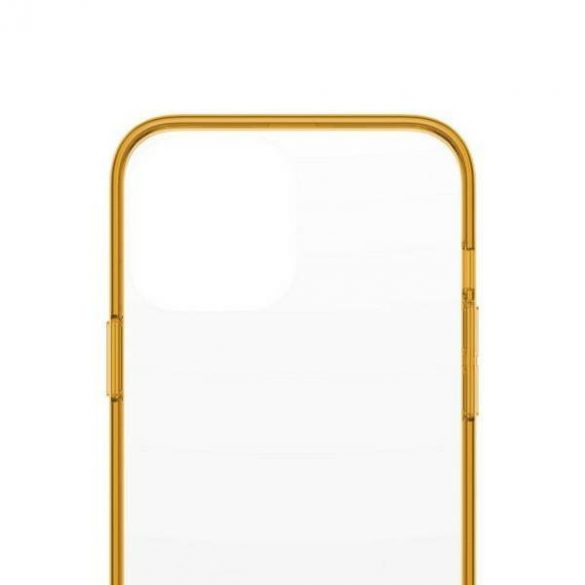 Husă PanzerGlass ClearCase iPhone 13 Pro Max 6,7" antibacteriană militară Tangerine 0343