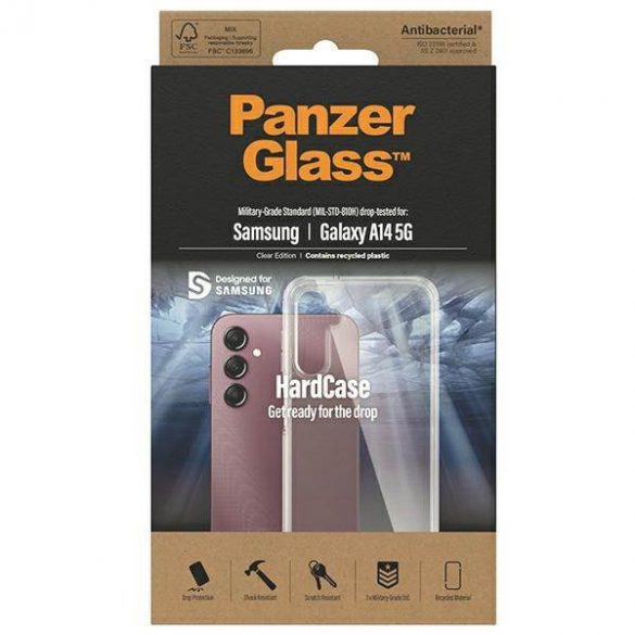 Carcasa PanzerGlass ClearCase Samsung A14 5G A146 transparenta 0436