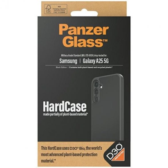 PanzerGlass HardCase Sam A25 5G D3O MagSafe 3xCalitate militară transparentă 0468