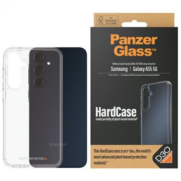 PanzerGlass HardCase Sam A55 5G A556 D3O 3xMilitary grad 0470