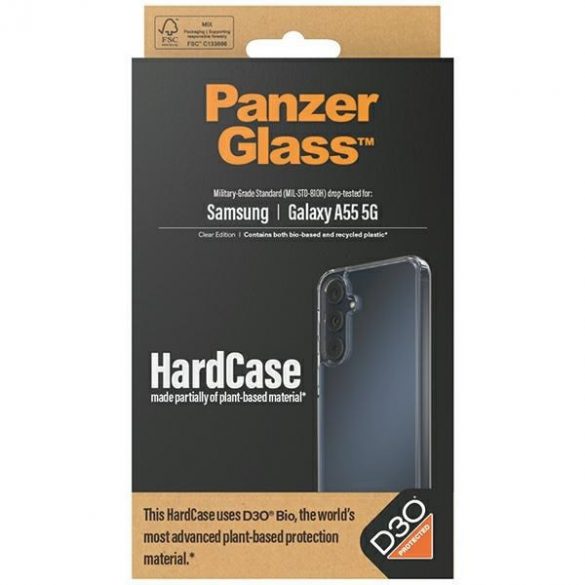 PanzerGlass HardCase Sam A55 5G A556 D3O 3xMilitary grad 0470