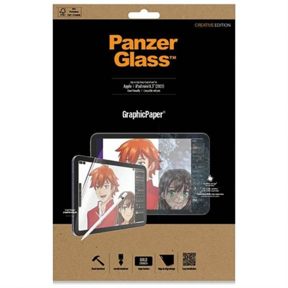 PanzerGlass GraphicPaper iPad mini 8,3" (2021) Protector de ecran antibacterian pentru carcasă