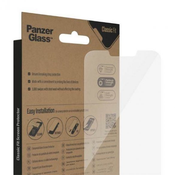 PanzerGlass Classic Fit iPhone 14 Plus / 13 Pro Max 6,7" Protectie ecran Antibacterian 2769