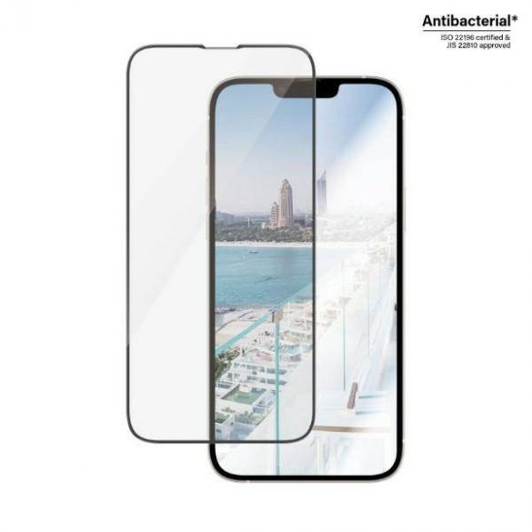 PanzerGlass Ultra-Wide Fit iPhone 14 Plus / 13 Pro Max Protecție ecran de 6,7 inchi Antireflexiv Antibacterian Aliniere ușor inclusă 2789 de protecție pentru ecran