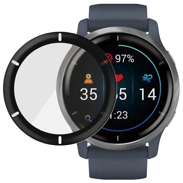 PanzerGlass SmartWatch Garmin Venu 2 /Venu 2 Plus/Vivoactive 4 czarny/negru 3652