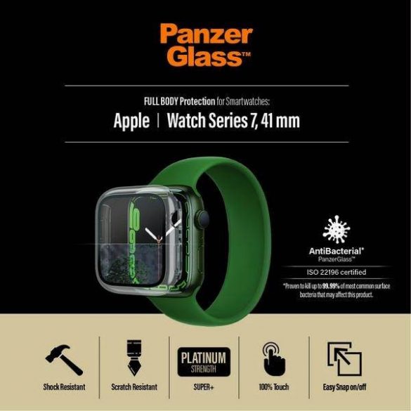 PanzerGlass Full Body Apple Watch 7/8 41 mm transparent AB 3658