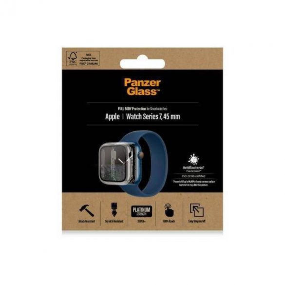 PanzerGlass Full Body Apple Watch 7/8 45 mm transparent AB 3659