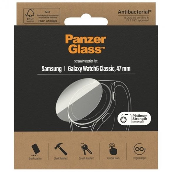 PanzerGlass Galaxy Watch6 Classic 47mm Protectie ecran antibacterian 3684