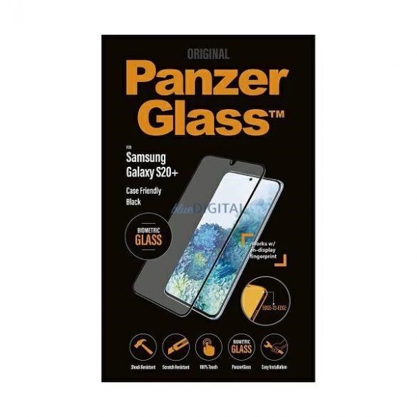 PanzerGlass Biometric Samsung S20+ G985 pentru carcasă, amprentă digitală, Hybryda 7223