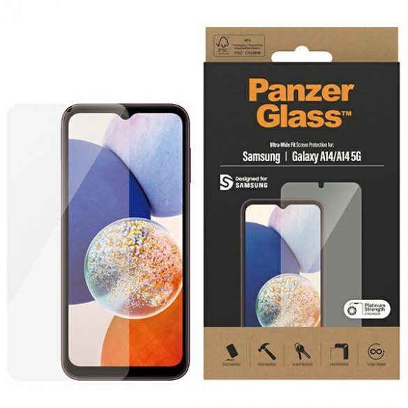 PanzerGlass Ultra-Wide Fit Sam A14 5G A146 / A14 A145 Protecție ecran 7321