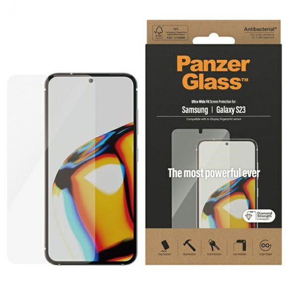 Protectie ecran PanzerGlass Ultra-Wide Fit Sam S23 S911 7322