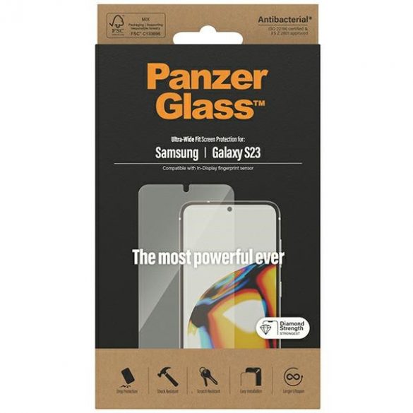 Protectie ecran PanzerGlass Ultra-Wide Fit Sam S23 S911 7322