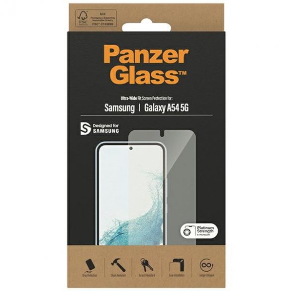 Panzer sticlă Ultra-Wide Fit Sam A54 5G A546 Protecție ecran 7328