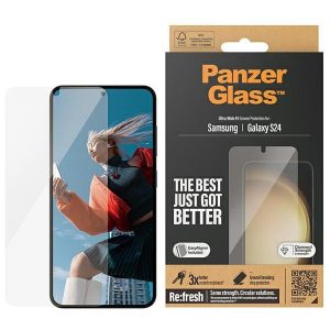 PanzerGlass Ultra-Wide Fit Sam S24 S921 Screen Protection 7350 z aplicator