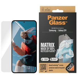 PanzerGlass Ultra-Wide Fit Sam S24 S921 D3O Matrix Screen Protection 7353 z aplicator