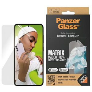 PanzerGlass Ultra-Wide Fit Sam S24+ S926 D3O Matrix Screen Protection 7354 z aplicator