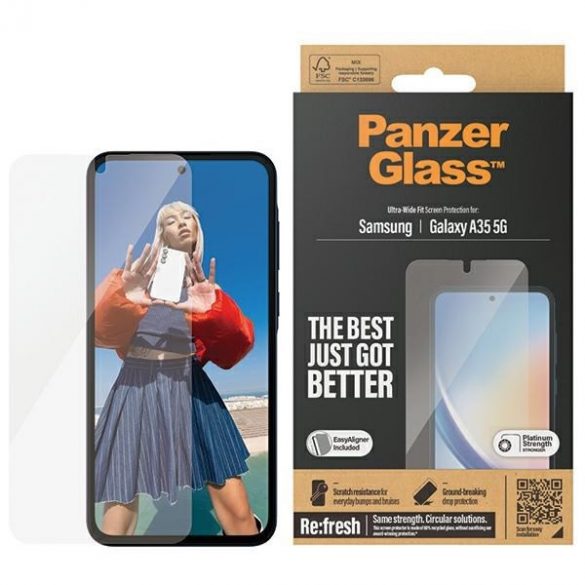 PanzerGlass Ultra-Wide Fit Sam A35 5G A356 Protectie ecran Easy Aligner inclus 7357