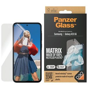 PanzerGlass Matrix Ultra-Wide Fit Sam A35 5G A356 Protecție ecran 7361 cu Easy Aligner