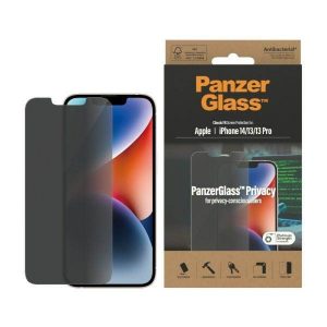 Panzer sticlă Classic Fit iPhone 14 / 13 Pro / 13 6,1" Privacy Screen Protection Antibacterial P2767 Folie protecție ecran