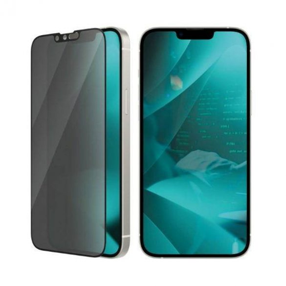 PanzerGlass Ultra-Wide Fit iPhone 14 Plus / 13 Pro Max 6,7" Protecție pentru ecran de confidențialitate Aliniere ușor antibacterian inclus Protector de ecran P2785