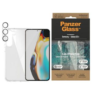 Panzer sticlă Bundle 3in1 Sam S23+ S916 hard Husă + Screen protecție+ Camera Lens 0434+7316