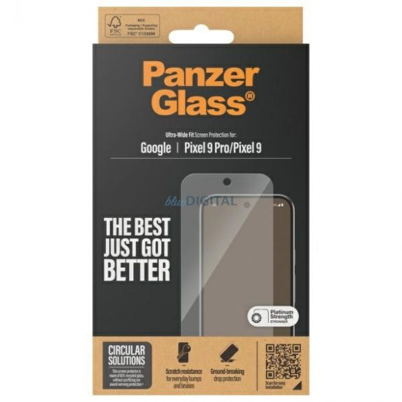 PanzerGlass Ultra-Wide Fit Sticlă temperată pentru Google Pixel 9/9 Pro