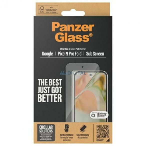 PanzerGlass Ultra-Wide Fit Sticlă temperată pentru Google Pixel 9 Pro Fold