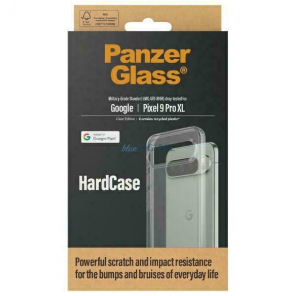 Carcasă PanzerGlass HardCase Google Pixel 9 Pro XL - transparentă