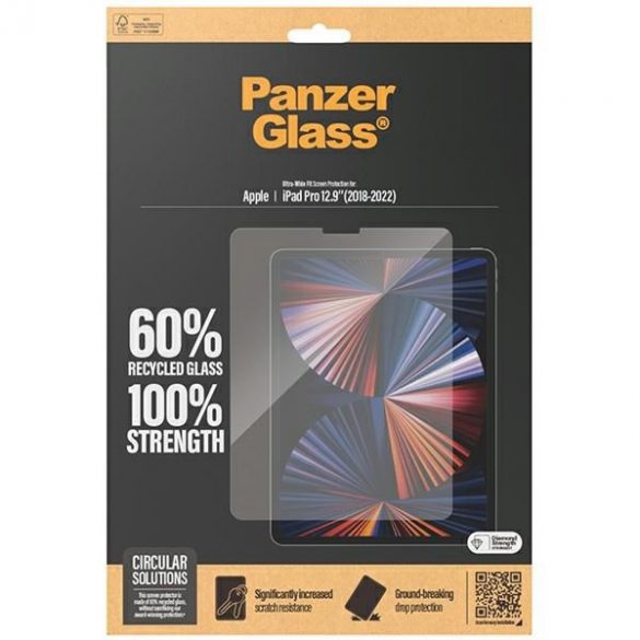 PanzerGlass Ultra-Wide Fit Apple iPad Pro 12,9" Protecție ecran 2845