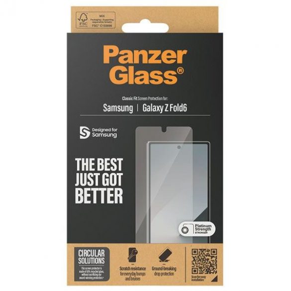 PanzerGlass Classic Fit Sam Z Fold6 F956 Protecție ecran 7369