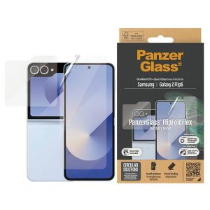 PanzerGlass Bundle 2in1 Sam Z Flip6 F741 Protector de ecran Ultra Wide-Fit + TPU Classic Fit 7370