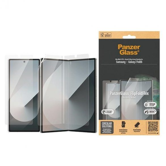 PanzerGlass Bundle 2in1 Sam Z Fold6 F956 Protector de ecran Ultra Wide-Fit + TPU Classic Fit 7371