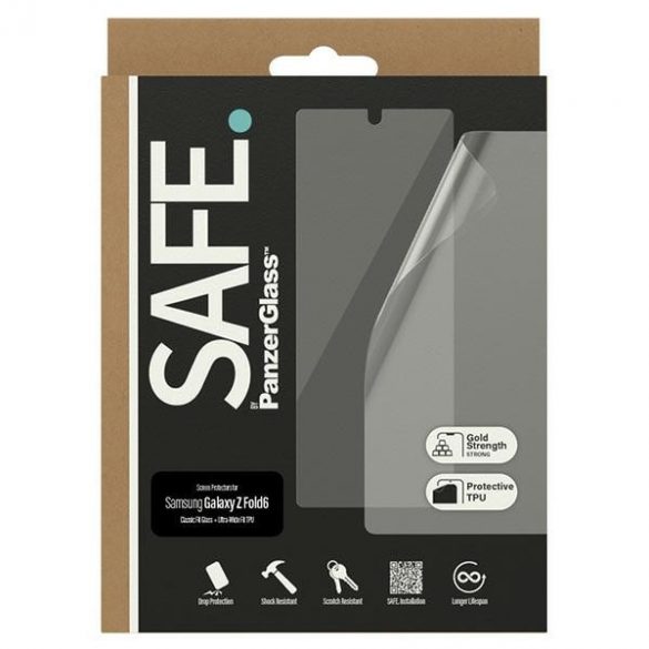 SAFE by PanzerGlass Sam Z Fold6 F956 Bundle 2in1 Protector de ecran Ultra Wide-Fit + TPU Classic Fit SAFE95869