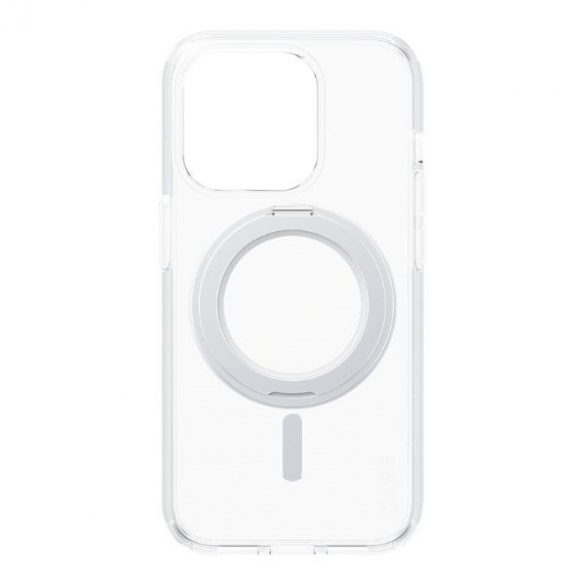 Husă CARE by PanzerGlass Kickstand iPhone 15 Pro 6,1" MagSafe srebrny/silver 1414