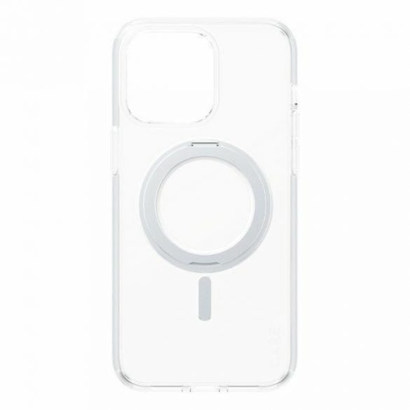 Husă CARE by PanzerGlass Kickstand iPhone 15 Pro Max 6,7" MagSafe srebrny/silver 1415