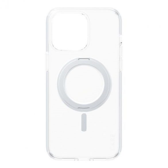 Husă CARE by PanzerGlass Kickstand iPhone 15 Plus 6,7" MagSafe srebrny/silver 1416