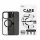 Husă CARE by PanzerGlass Urban Combat iPhone 15 Pro Max 6,7" MagSafe czarny/negru 1428