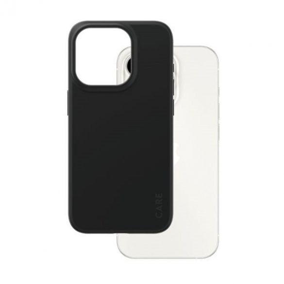 Husă CARE by PanzerGlass Fearlessly Fashioned iPhone 15 Pro 6,1" czarny/negru 1430