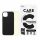 Husă CARE by PanzerGlass Fearlessly Fashioned iPhone 15 Plus 6,7" czarny/negru 1431