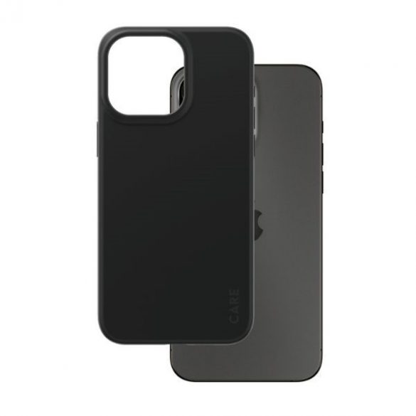 CARE by PanzerGlass Husă la modă fără teamă pentru iPhone 15 Pro Max 6,7" czarny/negru 1432