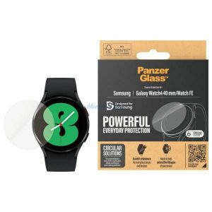 PanzerGlass Protecție puternică de zi cu zi din sticlă temperată pentru Samsung Galaxy Watch 4 (40mm)