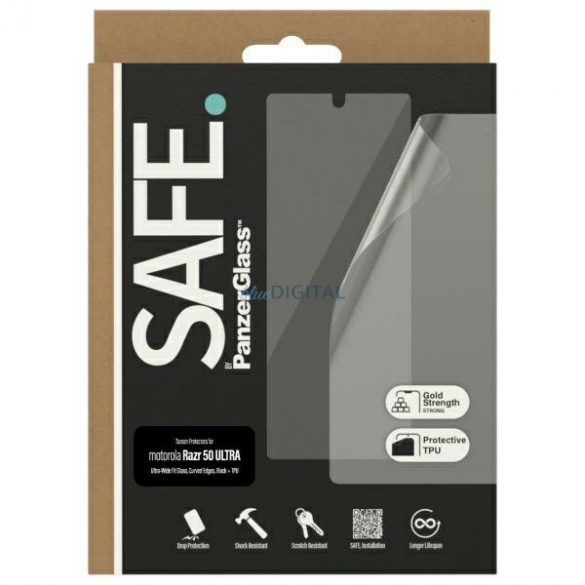 SAFE by PanzerGlass Ultra-Wide Fit Sticlă temperată pentru Motorola Razr 50 Ultra