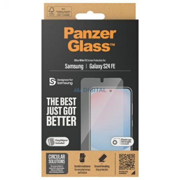 PanzerGlass Ultra-Wide Fit sticlă temperată pentru Samsung Galaxy S24 FE