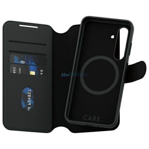 CARE de PanzerGlass Caracteristică Tango 2in1 Portofel cartela pentru Samsung Galaxy S24 Plus - negru